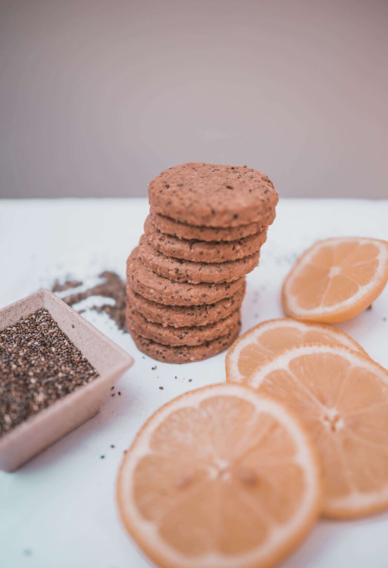 Cookies de avena, semillas de girasol y naranja - Imagen 4