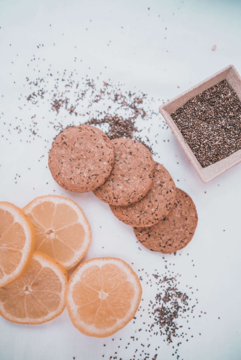 Cookies de avena, semillas de girasol y naranja - Imagen 2